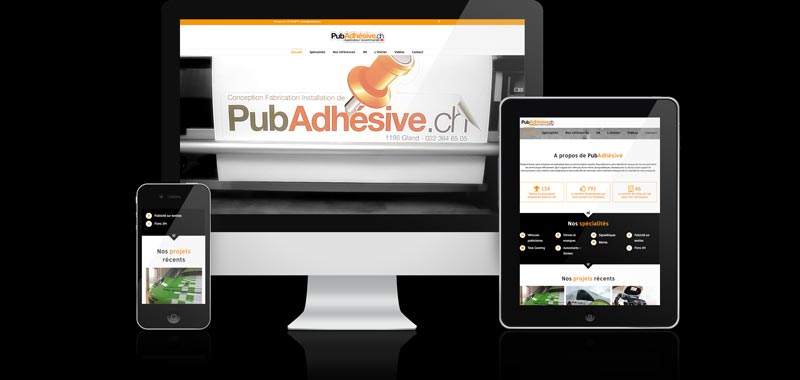 Référence Pub Adhésive